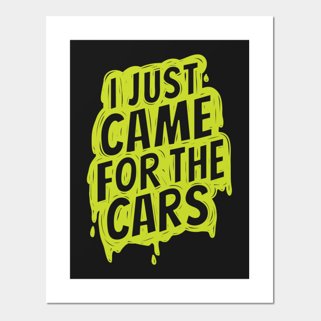 I just came for the cars